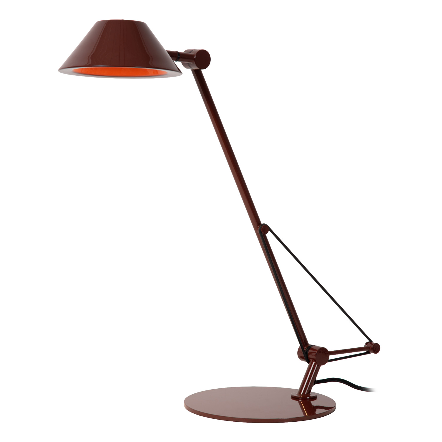 Lampe de bureau - LED - 1X8W 3000K - Bordeaux