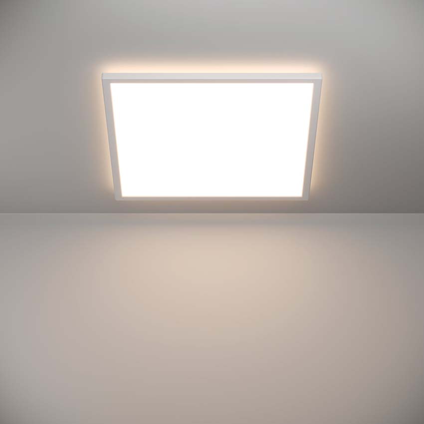 Plafonnier - Blanc - 50x50cm  - LED - 1x14W - 2700-6500K - IP44