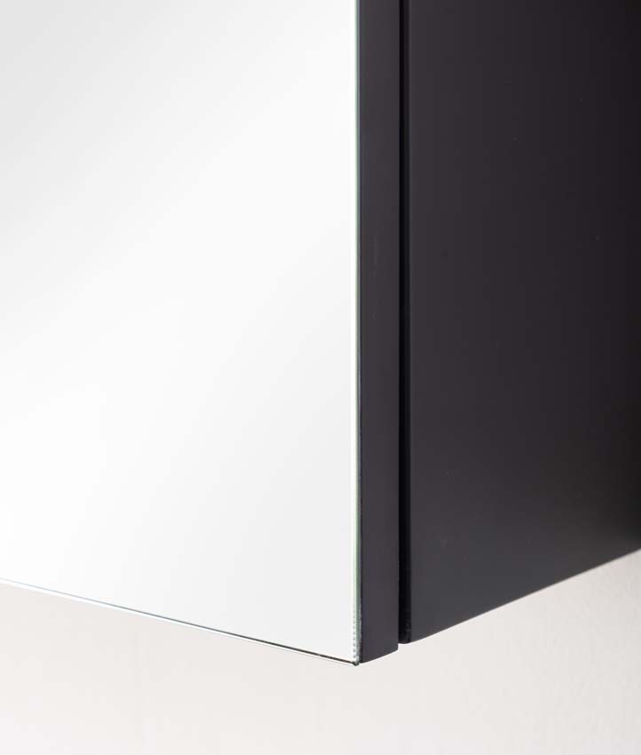 Spiegelkast Tibo/Tony mat grijs 120x67cm