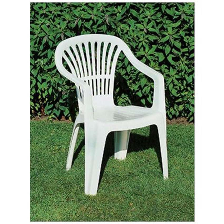 Chaise de jardin Larysa blanche