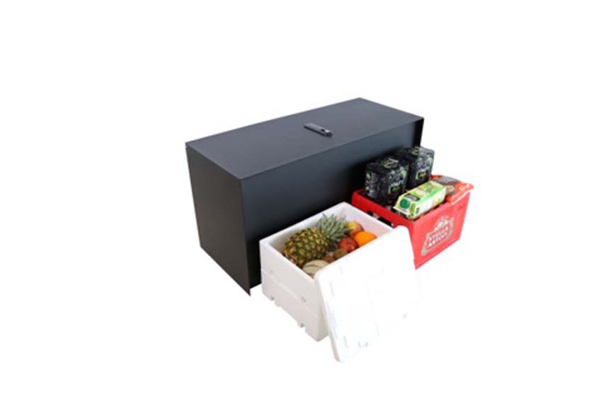 Boîte à colis ONZO (eSafe) Bulkbox noir