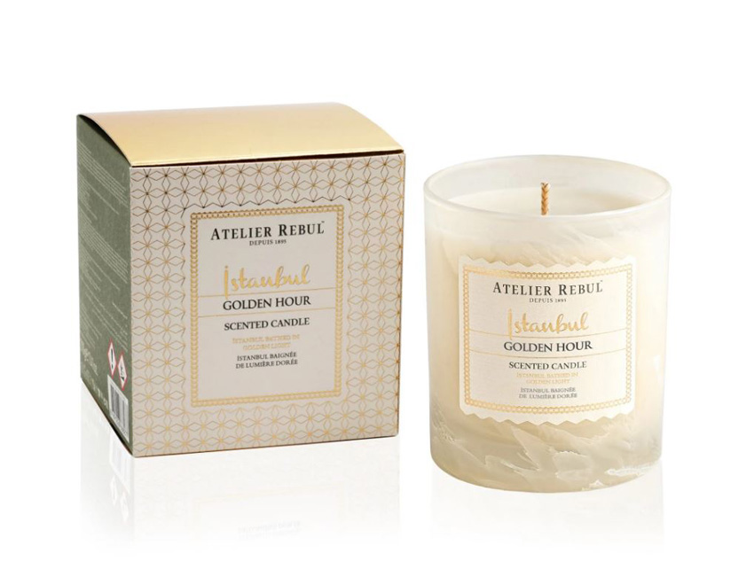 Bougie parfumée Atelier Rebul Istanbul Golden Hour 210g