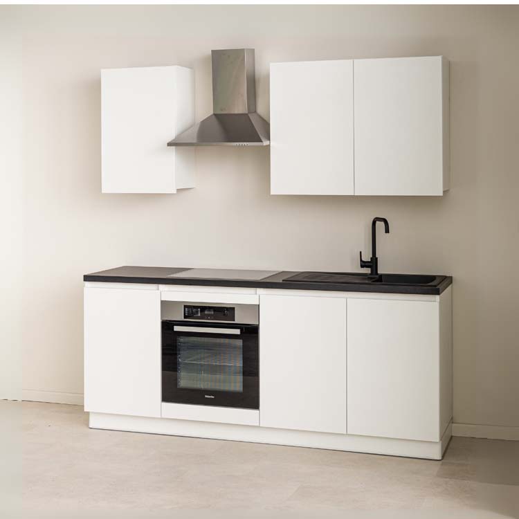 Modulaire keuken Plenti zwart wit