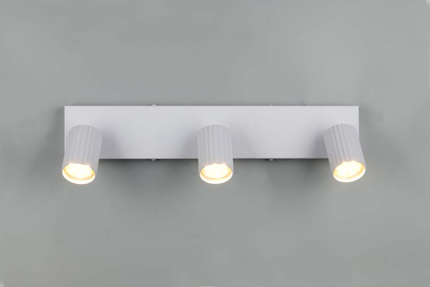 Spot en saillie - Blanc - 50x9x14,5cm - Dimmable - GU10 - 3x10W