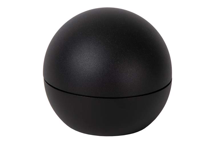 Lampe de table - noir - Ø12cm - LED - 2,2W - 2700K - rechargeable