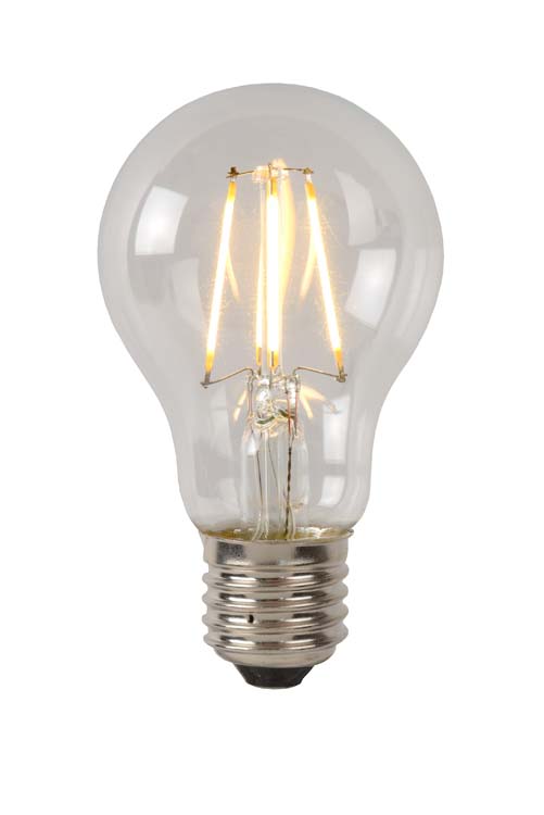 Ampoule LED - A60 Classe A - E27 - transparent - Ø6cm - LED 7W - 1480lm - 2700K - 1 pièce