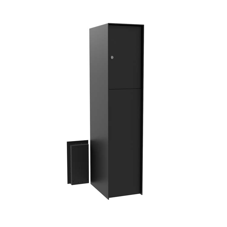 Pakketbrievenbus ONZO (eSafe) Fenix Front Connect zwart