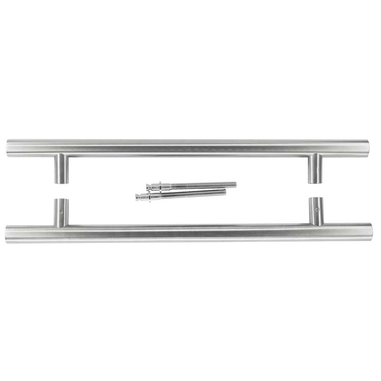 Tirant pro t25/350/500 inox plus paire épaisseur porte>3cm