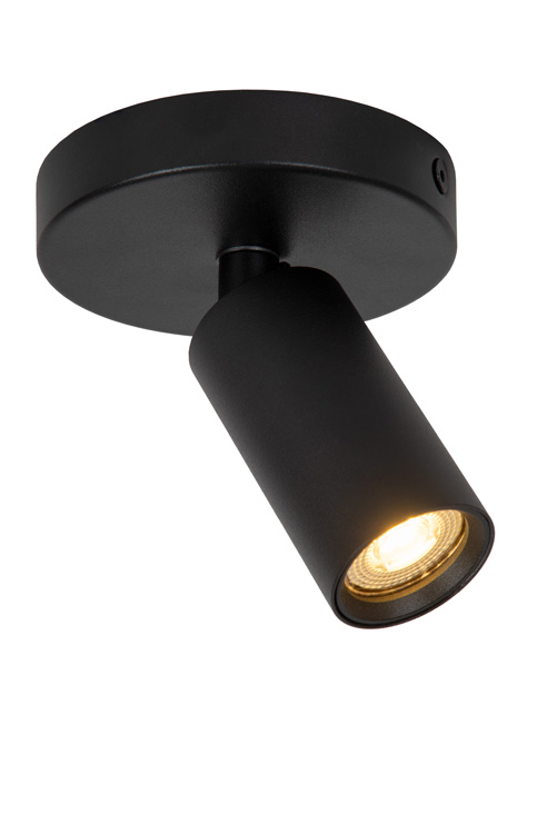 Spot plafond Zen - noir - Ø10cm - GU10