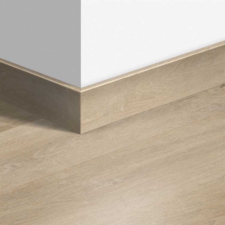 Plinthe parquet Quick-Step 14 x 77 x 2400 mm Chêne Venise beige