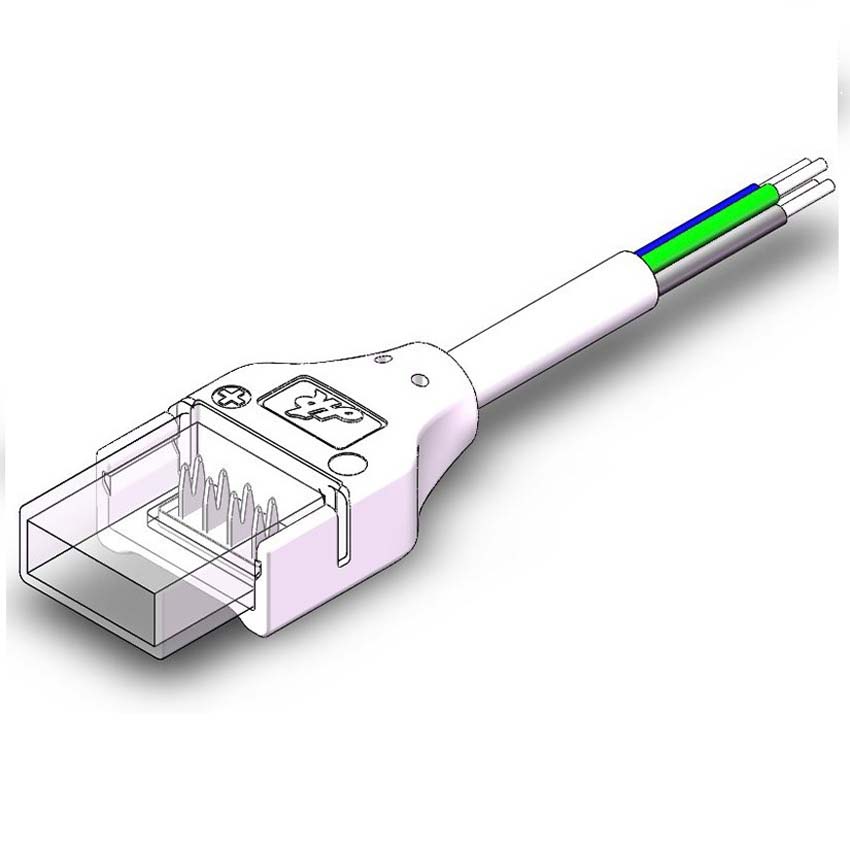 Câble de connexion pour bande LED RGB 10 mm