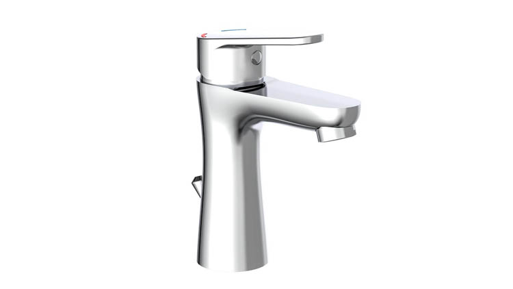 Robinet de lavabo Pika chrome