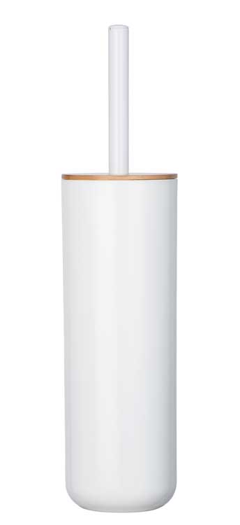 Porte brosse de toilette Wenko Posa blanc