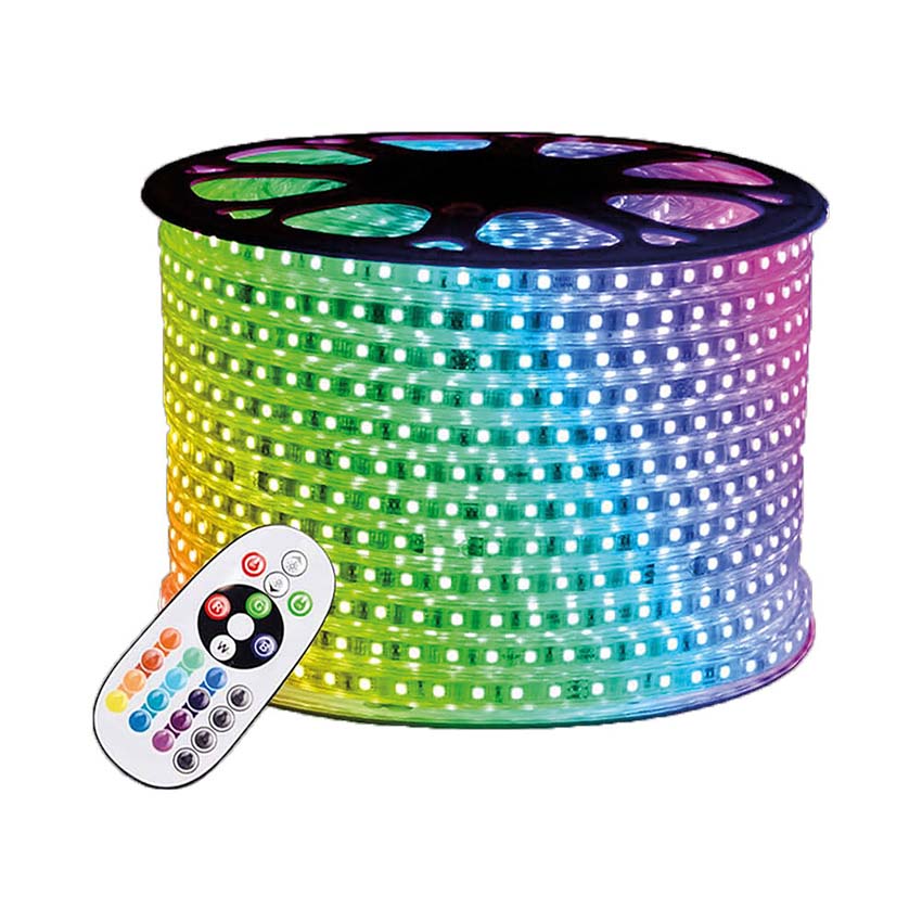 Bande LED  RGB  par mètre linéaire  IP54  13W/mètre
