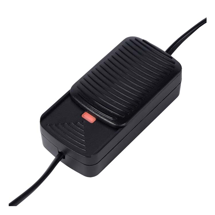 Lampe de table - noir - Ø9,6cm - E27 - 40W