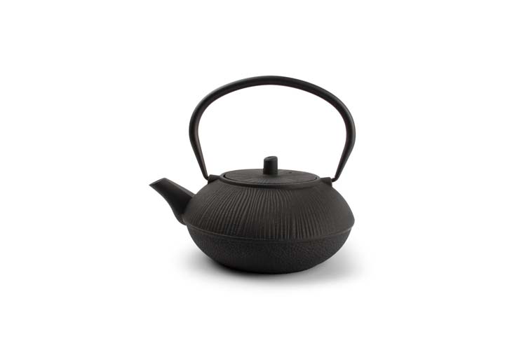 Theepot 80 cl strepen zwart My Tea