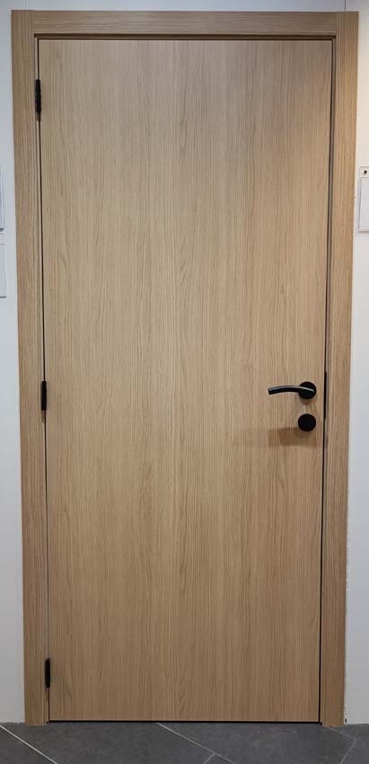 Complete binnendeur Premium Oak 201,5x83cm tubespaan verticaal omkeerbaar + deurkast 16,5cm