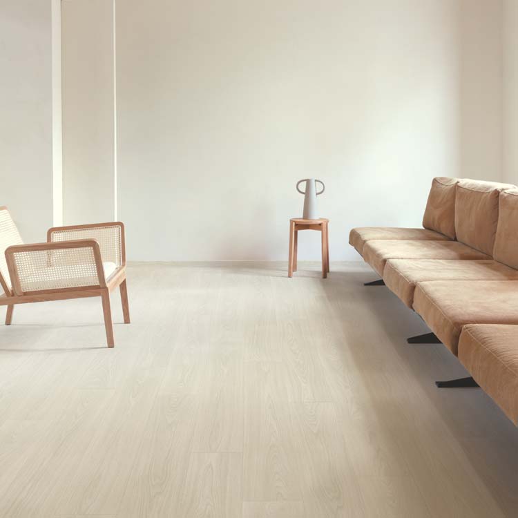 Stratifié Quick-Step Classic waterproof 8mm - Chêne gris brumeux