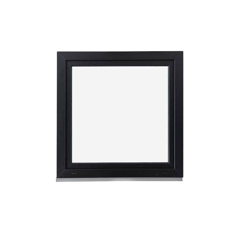 1-VAN Châssis oscillo-battant pvc Elegant noir/noir B1000xH1000 mm D