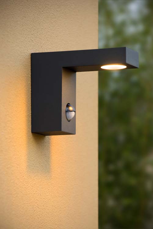 Spot mural Extérieur - LED - 1x7W 3000K - IP54-Anthracite