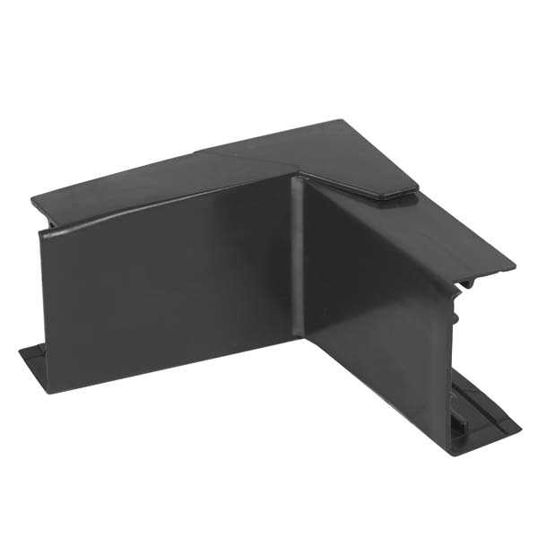 Cache-câble angle intérieur/extérieur variable DLP noir 32 x 12,5 mm Cache-câble angle intérieur/extérieur variable DLP noir 32 x 12,5 mm