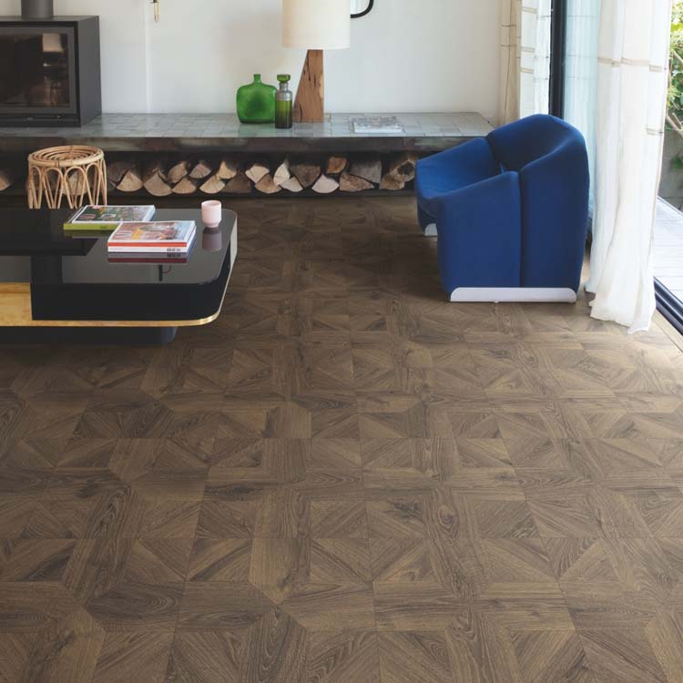Échantillon Quick-Step Impressive patterns Chêne royal marron foncé