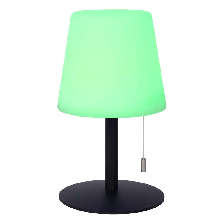 Lampe de table extérieure - anthracite - Ø15,5cm - dimmable - LED - 1,8W - 3000K - IP54 - RGB