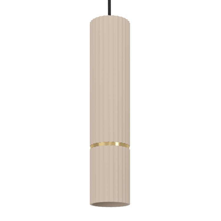 Luminaire suspendu sable 1 lampe incl LED lampe 345 lumes