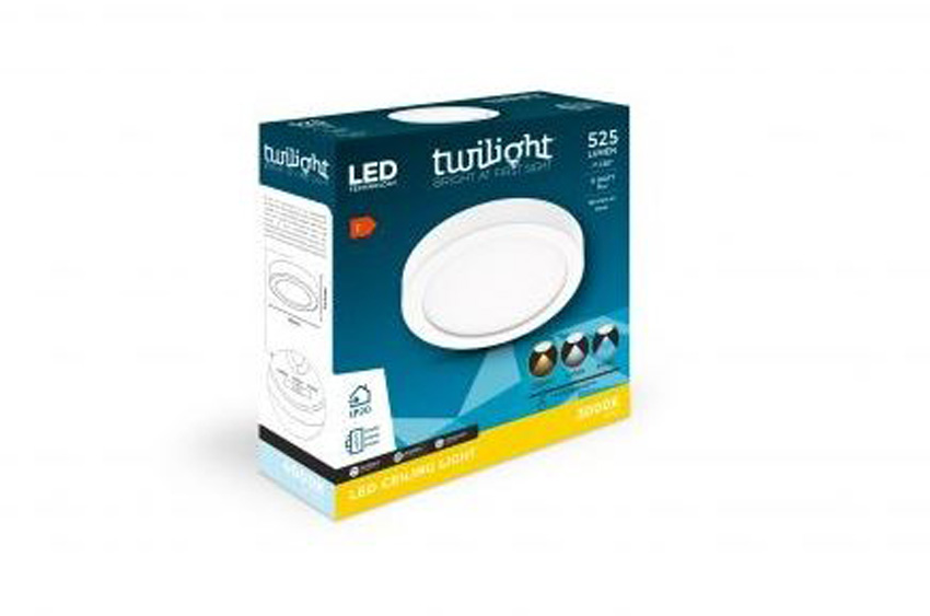 Plafonnier - blanc - LED - 1x6W - CCT