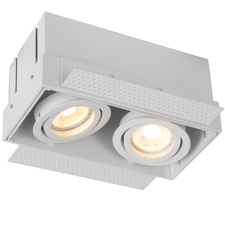 Lucide TRIMLESS - Inbouwspot - GU10 - Wit