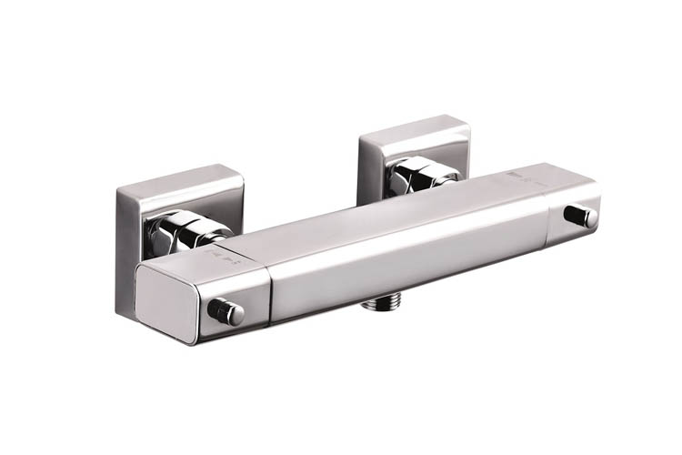 Douchekraan Silas thermostatisch chroom