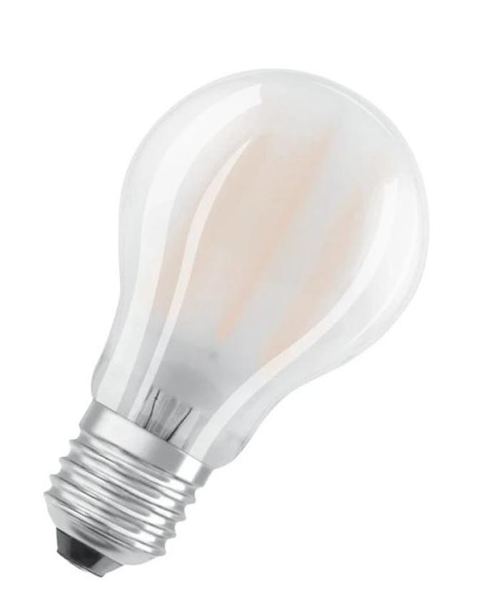 LED lamp Osram - E27 - Wit mat - Ø6x10,5cm - Dimbaar - 1x7,5W - 1055lm - 4000K - 1 stuk