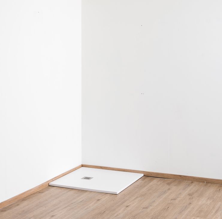 Receveur de douche Minimalism composite avec gelcoat blanc 90x90cm