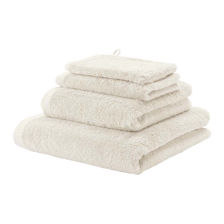 Serviette de bain Aquanova London coton égyptien jasmin 70x130cm