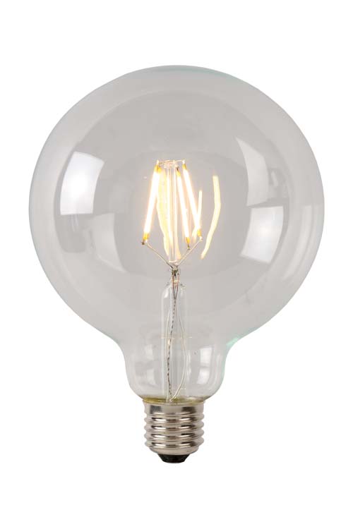 Ampoule LED - G95 Classe A - E27 - transparent - Ø9,5cm - LED 7W - 1480lm - 2700K - 1 pièce