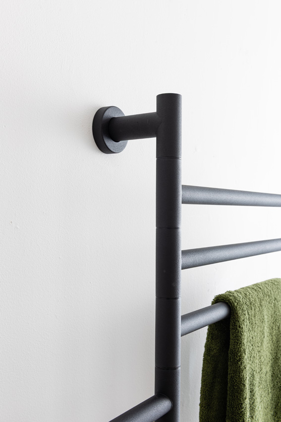 Radiateur sèche-serviettes Dawn 62,2x51,6cm simple noir 80W