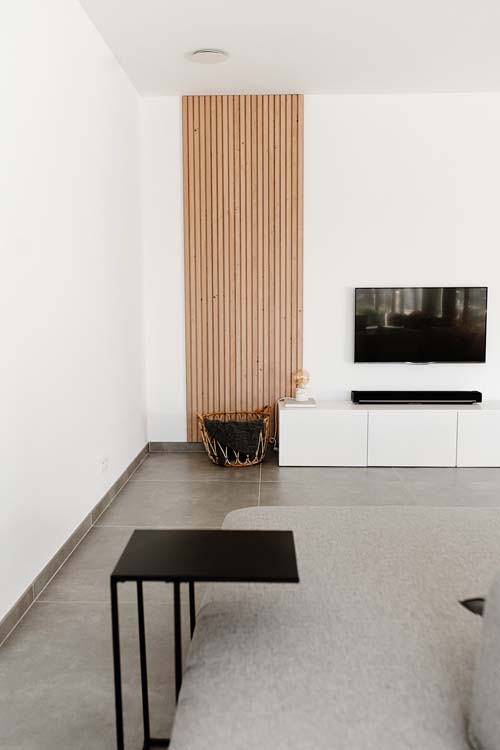 Decoratief wandpaneel Line Up 20x300x2770 naturel-naturel