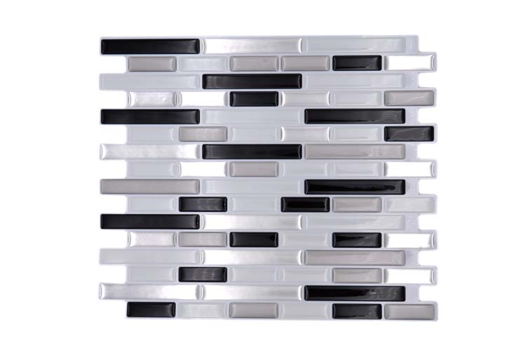 Mosaïque vinyle calm silver 25,5 x 23,6 cm