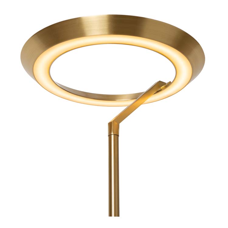 Vloerlamp - Ø 28 cm - Dimbaar - 21W - 2700K - goud / Messing