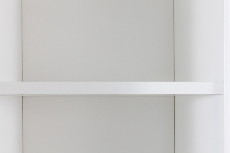 Kolomkast Timothy mat wit hangend 160x40x40cm