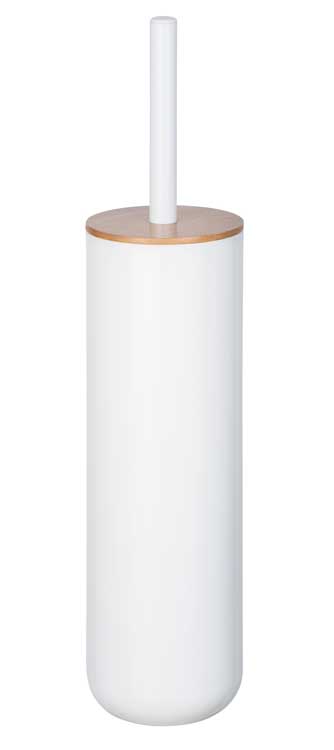 Porte brosse de toilette Wenko Posa blanc