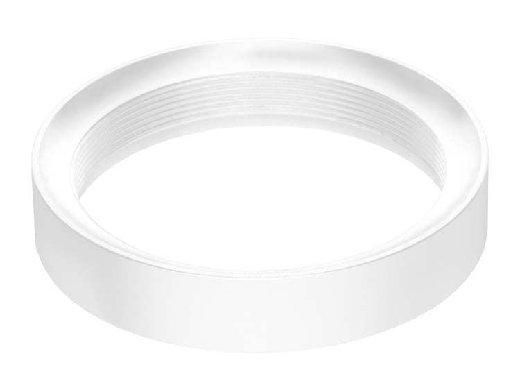 Anneau blanc diam 55mm