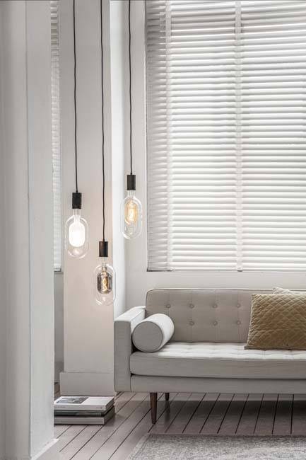 Lamp LED decoratief filament helder/mat 3W 250 lumen E27