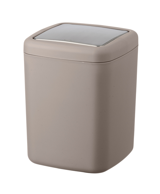 Afvalemmer Wenko Barcelona 3L taupe