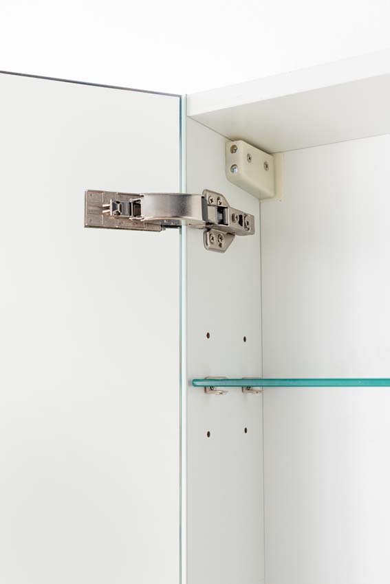 Armoire de toilette Tim avec portes miroir double 120x70cm
