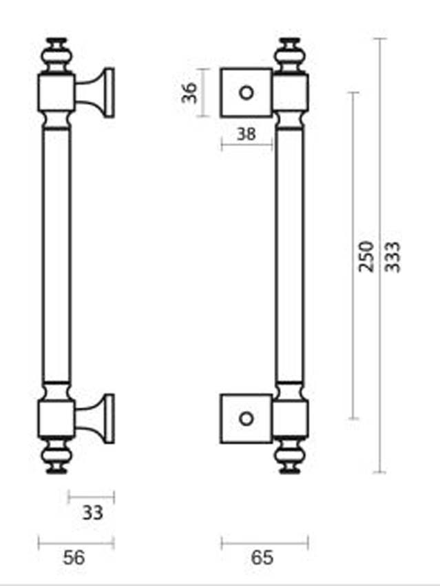 Trekker Pro 40 Old Silver messing exlusief rosas
