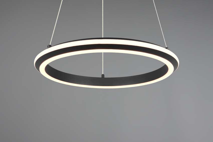 Suspension - Noir - Ø45cm - Dimmable - LED - 1x34W - 2300-4000K