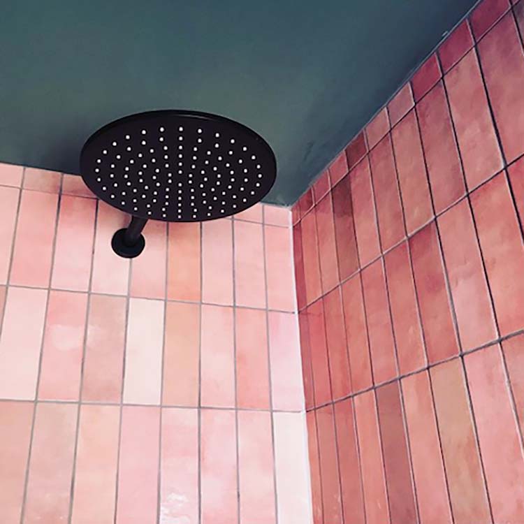 Carrelage mural Alisa rose brillant 6,5x20cm