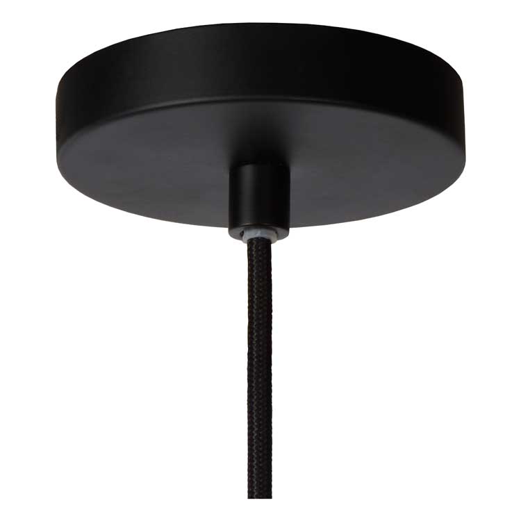 Lucide TYCHO - Hanglamp - Ø 25,5 cm - G9 - Zwart