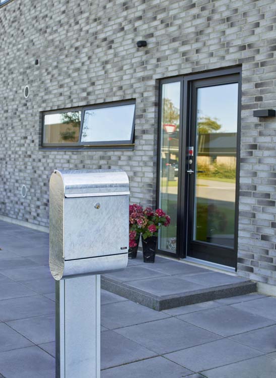Brievenbus Arnold 9000 thermisch verzinkt 50x35x16cm